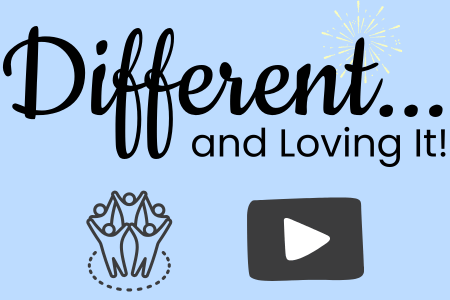 Different... and Loving It! community and youtube channel - LucindaCurran.com