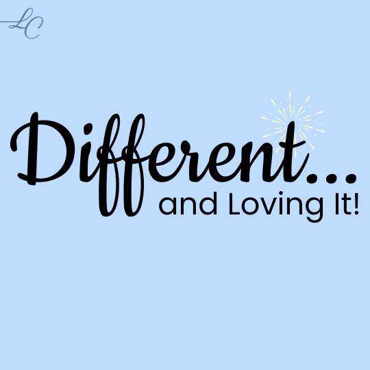 Different... and Loving It! with LucindaCurran.com