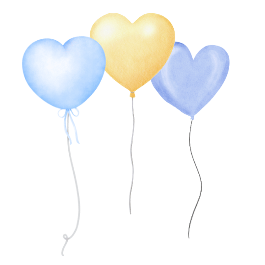 honouring your needs - blue and yellow balloons - LucindaCurran.com