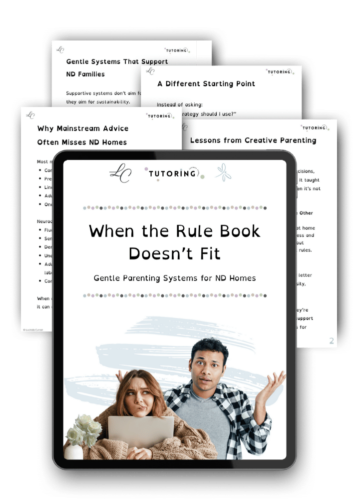 When the Rule Book Doesn’t Fit - Gentle Parenting Systems for ND Homes display